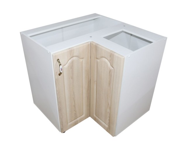 Corp inferior colt cu 2 usi Zebra cu MDF sonoma mustata